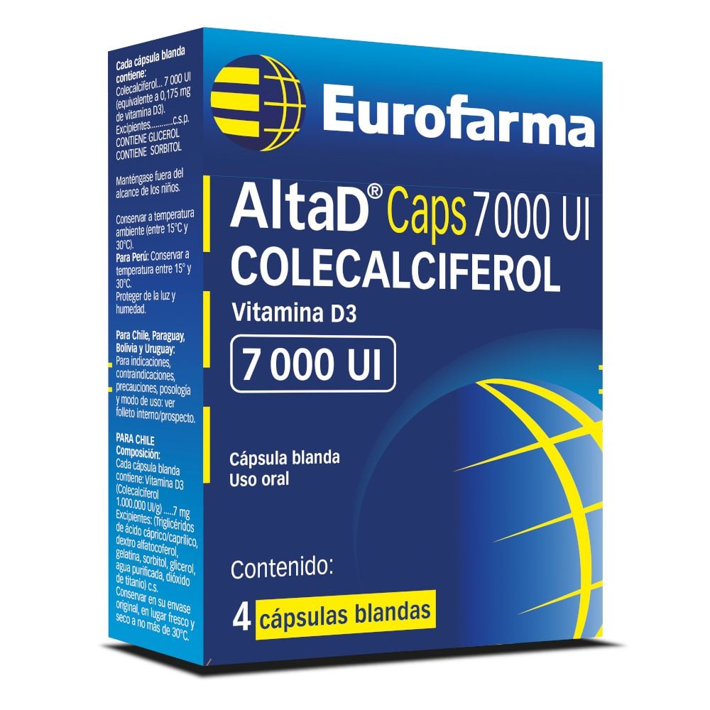 Altad 70000 UI - Caja 4 C&aacute;psulas Blandas, , large image number null