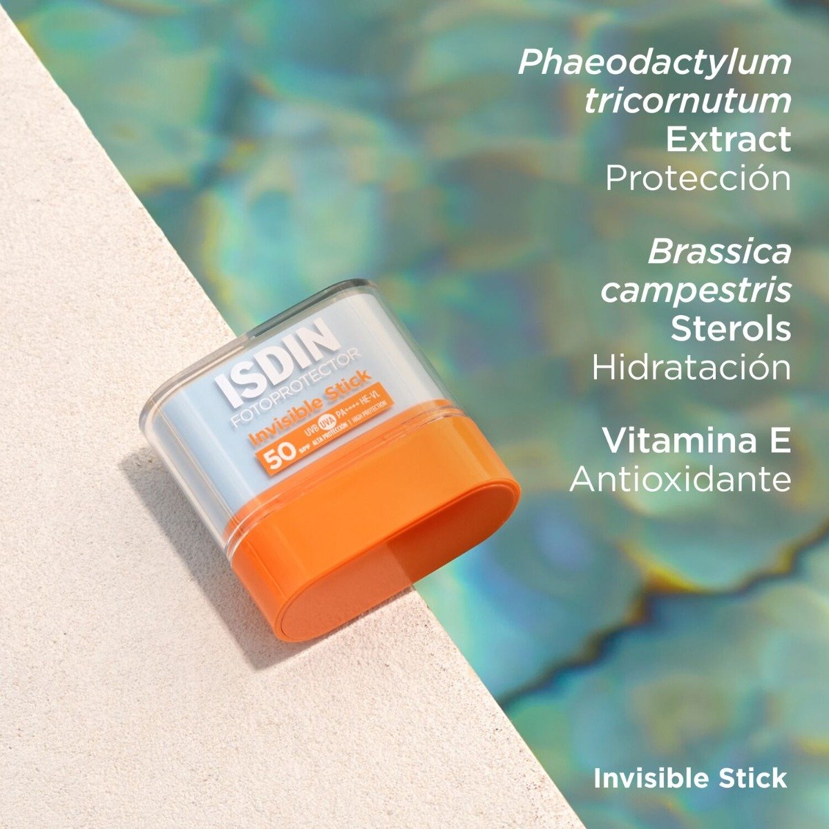 Isdin Fotoprotector Invisible Stick SPF 50 - Frasco 10 G, , large image number null