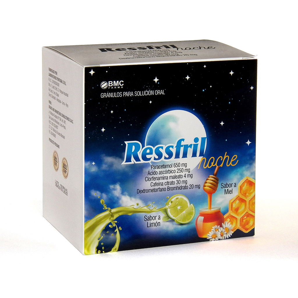 Ressfril Noches Gr&aacute;nulos Para Soluci&oacute;n Oral - Sobre 1 UN, , large image number null