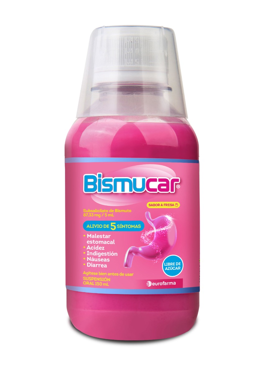 Bismucar Suspensi&oacute;n Oral - Frasco 150 ML, , large image number null