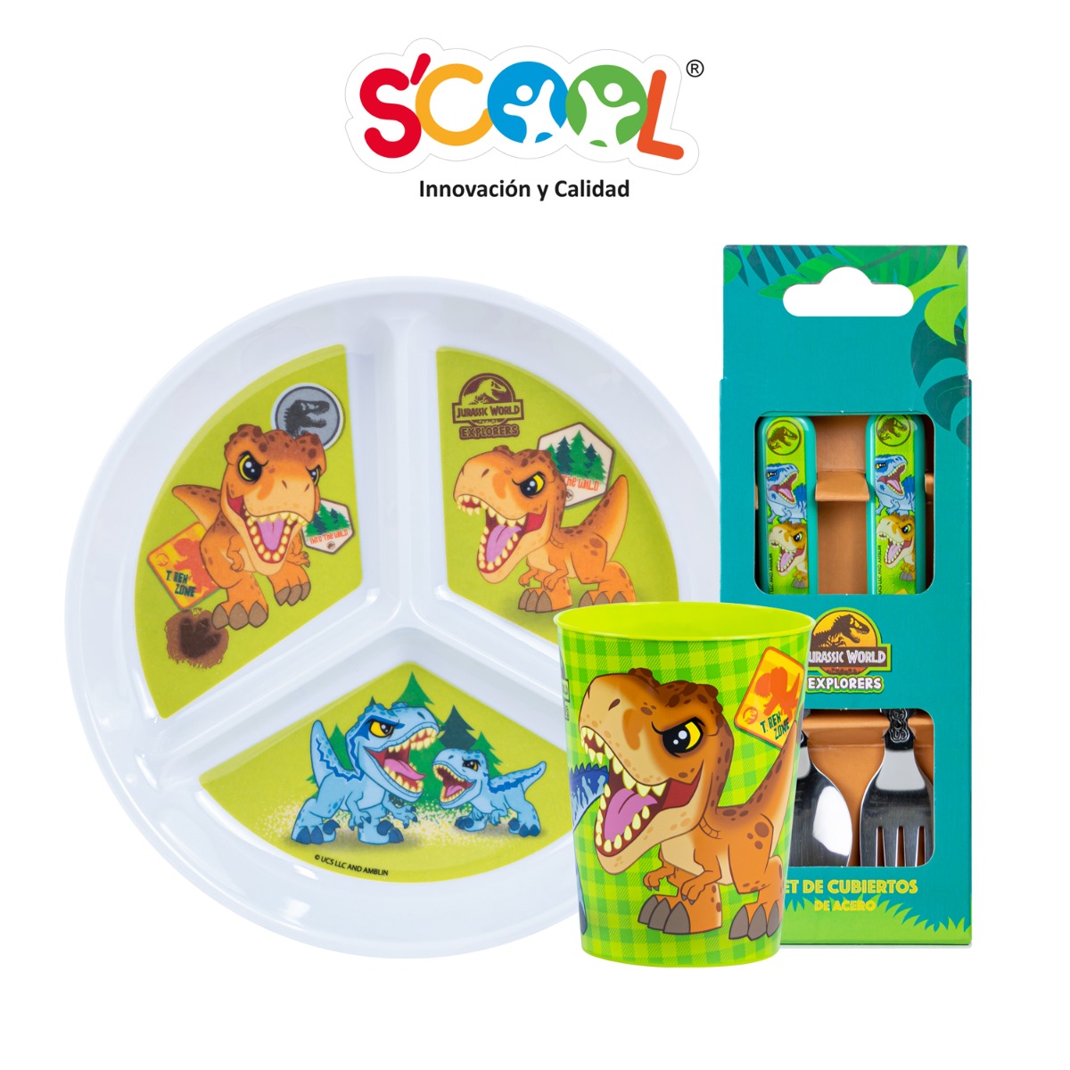 Set Plato Division Jurassic Scool - 1 UN, , large image number null