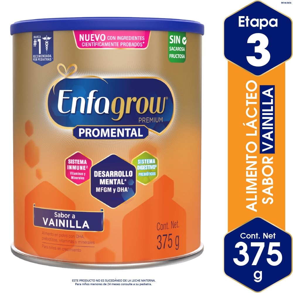 Enfagrow Premium Sabor Vainilla DHA - Lata 375 G, , large image number null
