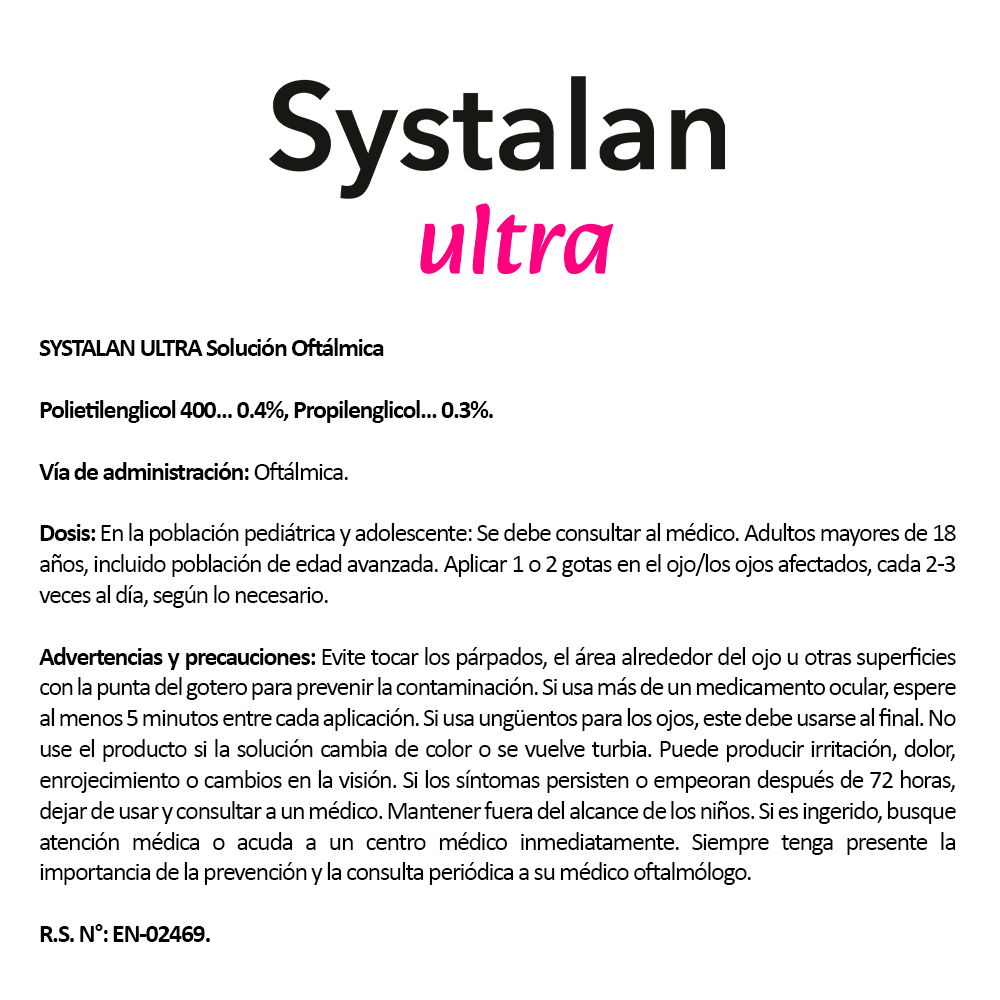 Systalan Ultra gotas - Frasco 15 ml, , large image number null