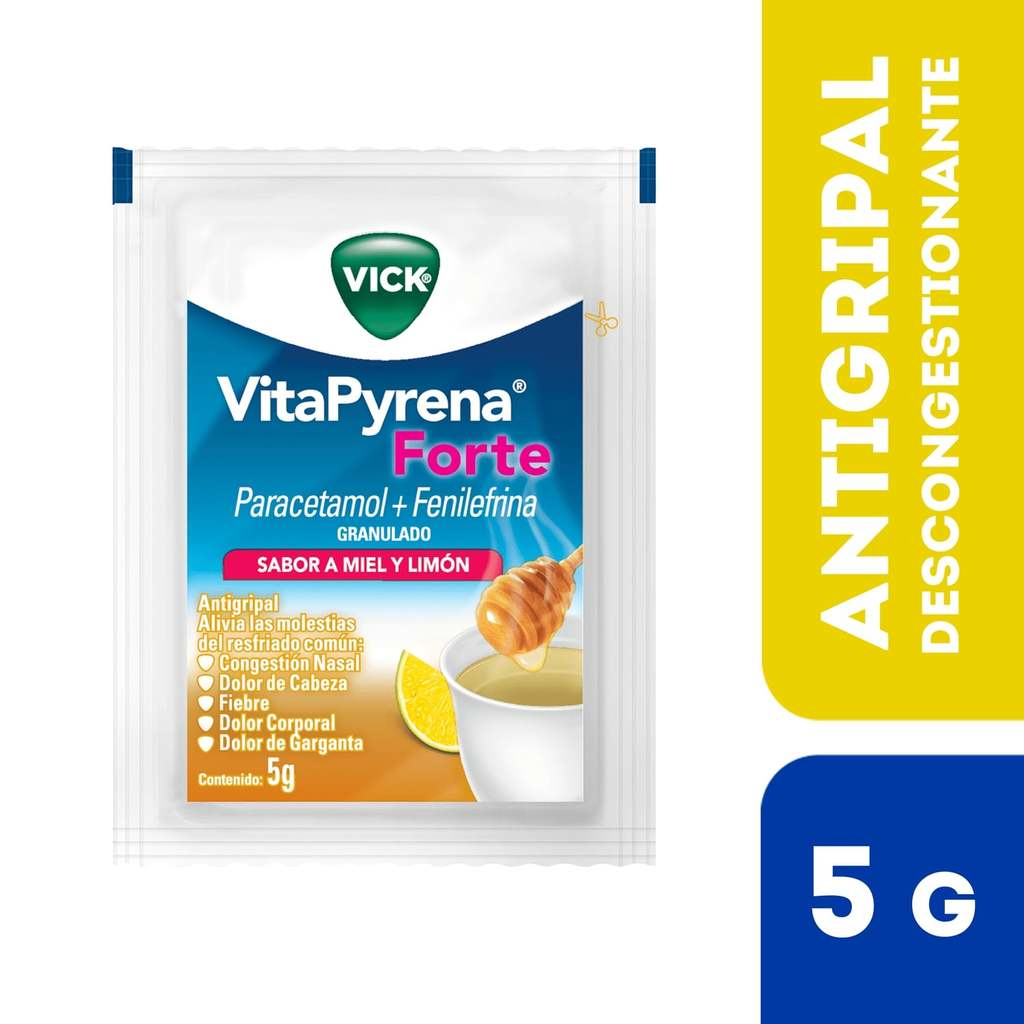 VitaPyrena Forte Miel y Lim&oacute;n 5G - Sobre 1 UN, , large image number null