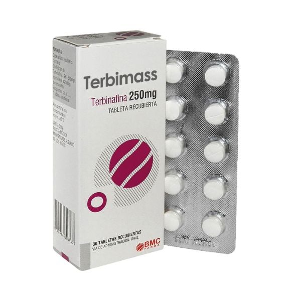 Terbimass 250 Mg Tabletas Recubiertas - Caja 30 UN, , large image number null