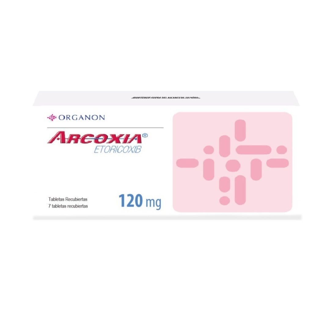 Arcoxia 120Mg Tableta - Caja 7 UN, , large image number null
