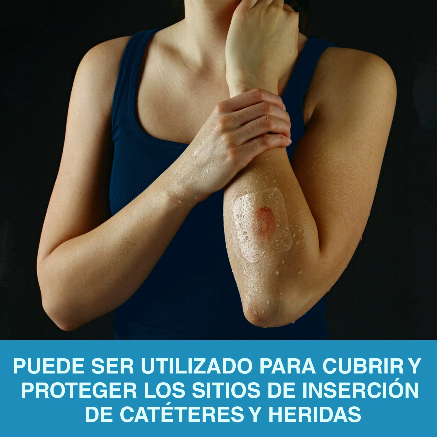 Tegaderm Nexcare Transparente 6x7 Cm - Caja 3 UN, , large image number null