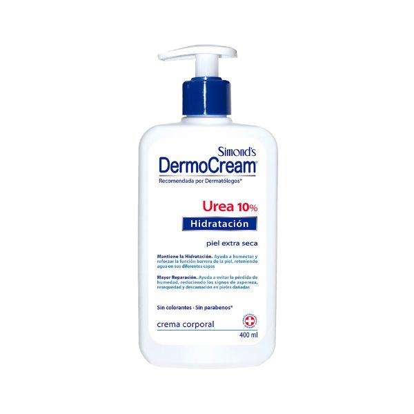 Simond's DermoCream Urea 10% - Frasco 400 Ml, , large image number null