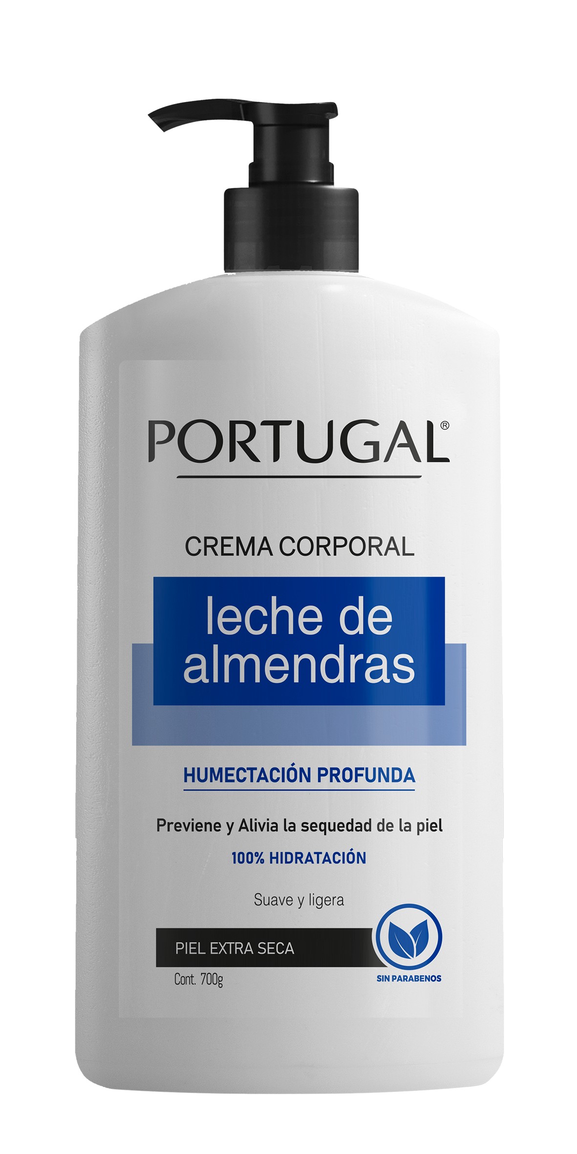 Portugal Crema Corporal Almendra - Frasco 700 G, , large image number null