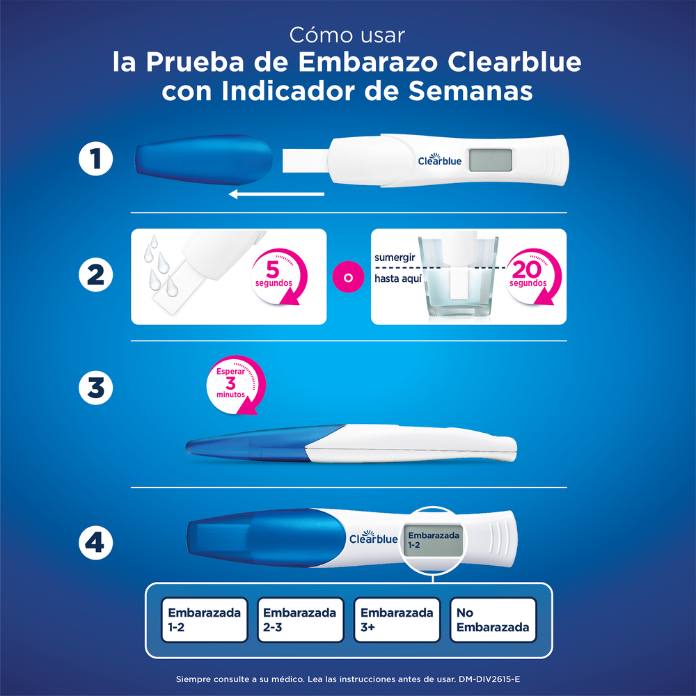 Clearblue Digital Test Embarazo  - Unidad 1 UN, , large image number null