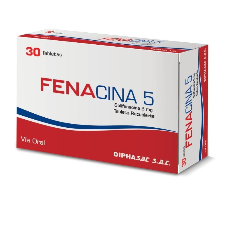 Fenacina 5 Mg Tableta Recubierta - Caja 30 UN, , large image number null