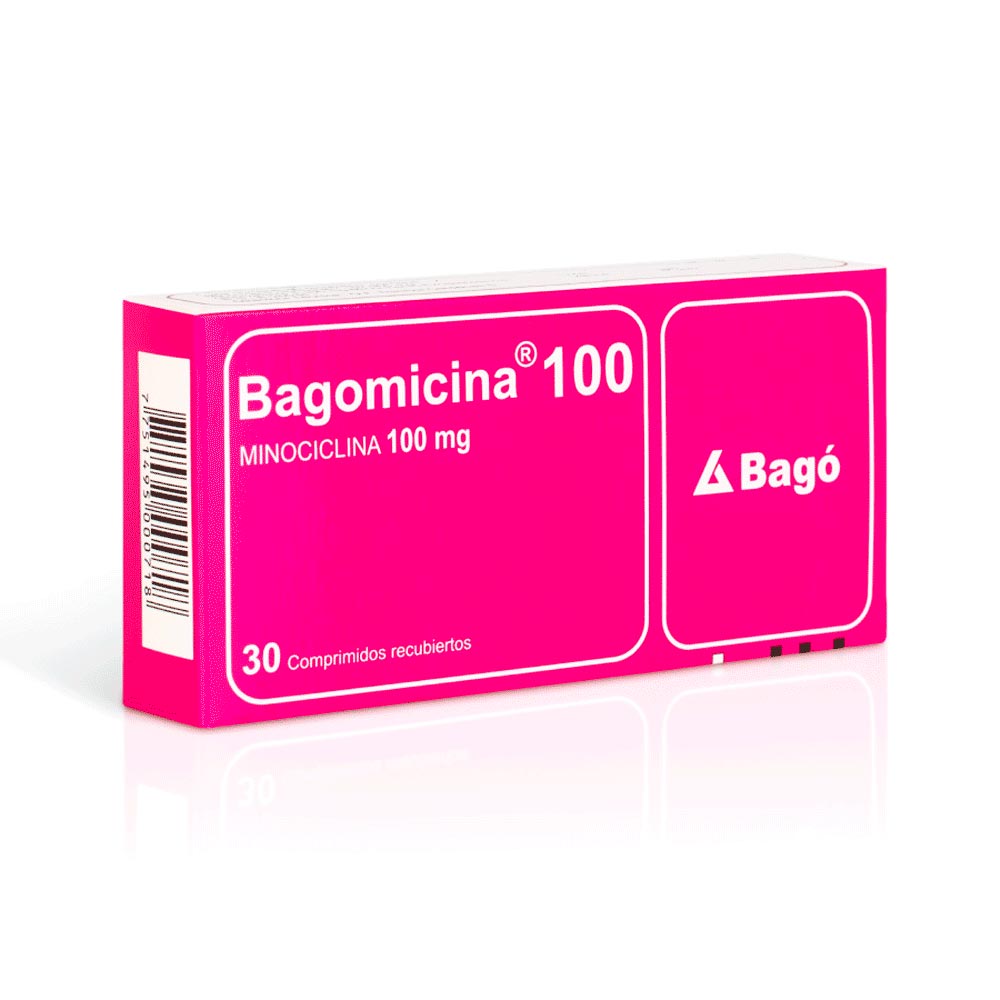 Bagomicina 100 Mg Capsulas - Caja 30 UN, , large image number null