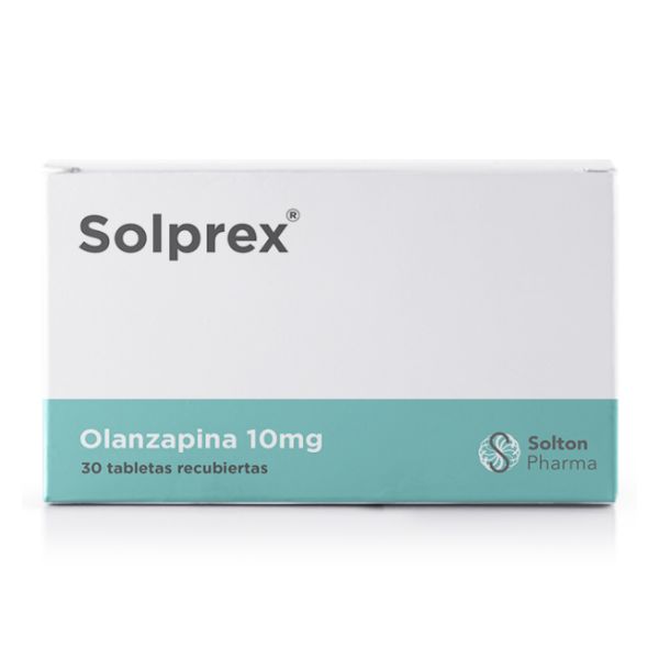 Solprex 10 mg Tabletas - Caja 30 UN, , large image number null