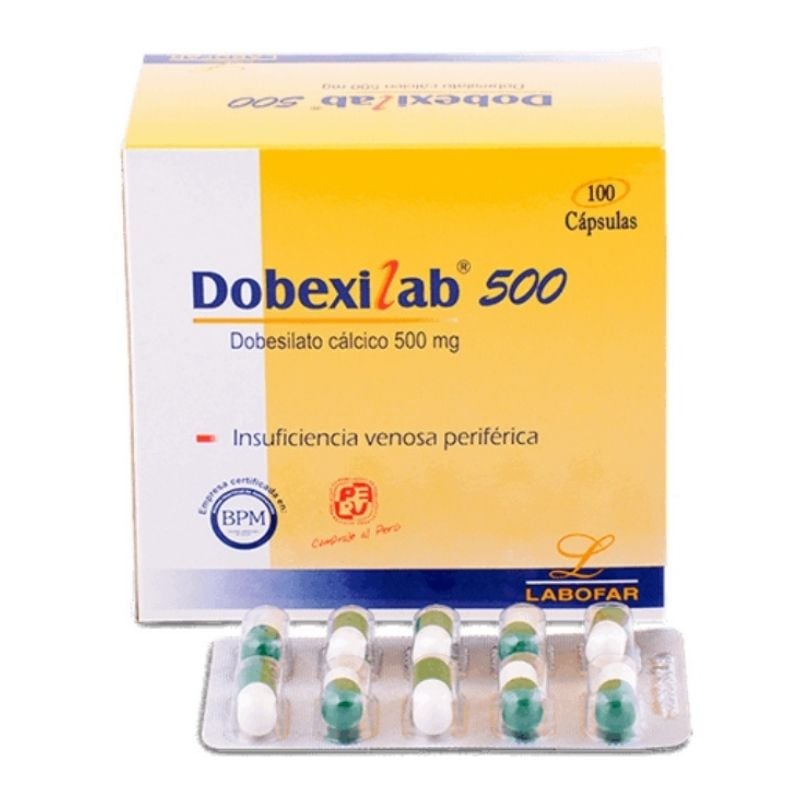 Dobexilab 500 Mg Tableta - Blister 10 UN, , large image number null