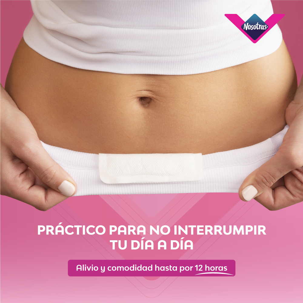 Parche T&eacute;rmico Nosotras Calma-V - Caja 3 UN, , large image number null