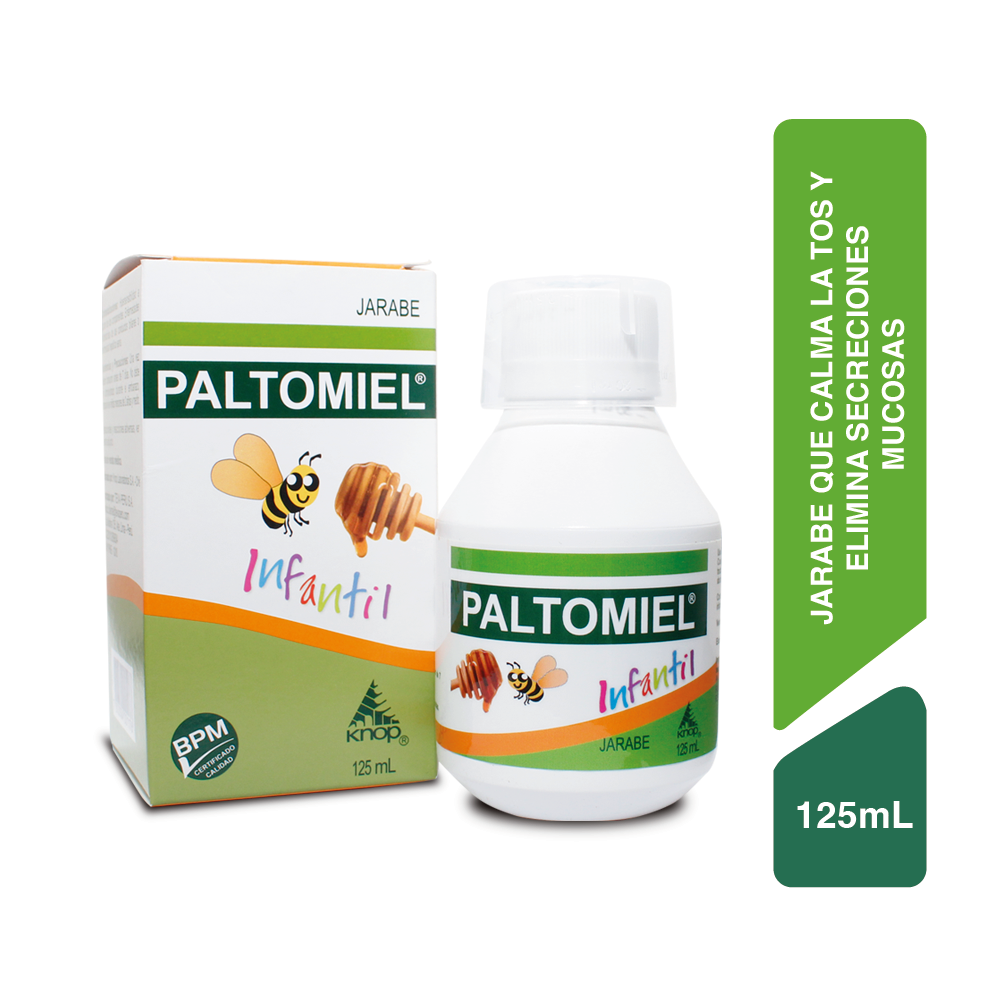 Paltomiel Infantil Jarabe - Frasco 125 ML, , large image number null