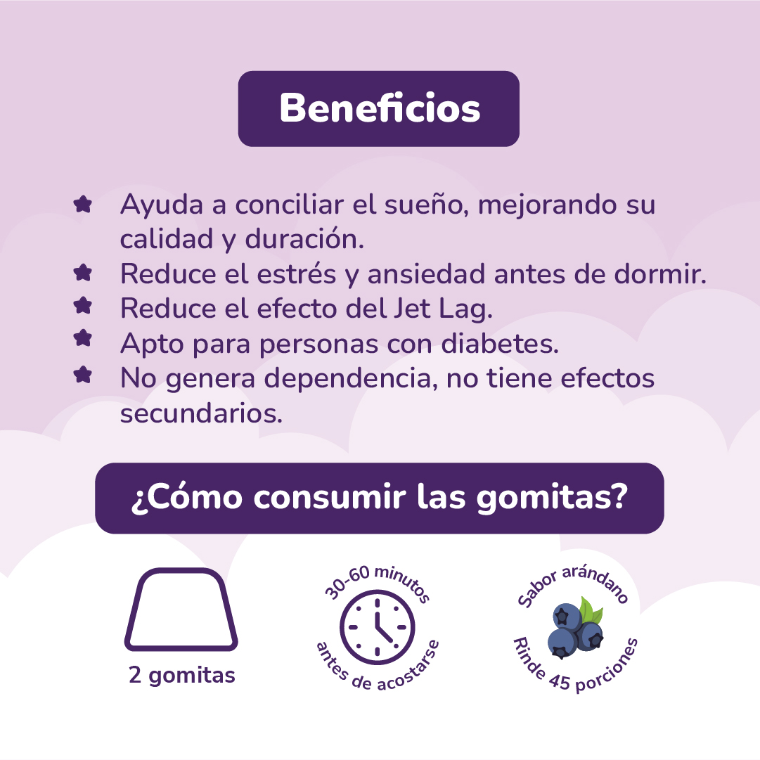 Gummix Gomitas Para Dormir Adultos - Frasco 90 UN, , large image number null