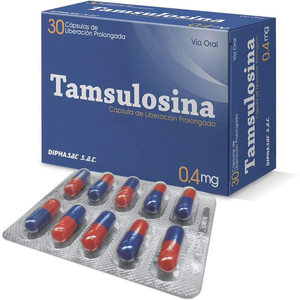Tamsulosina 0.4Mg  - Caja 30 UN, , large image number null