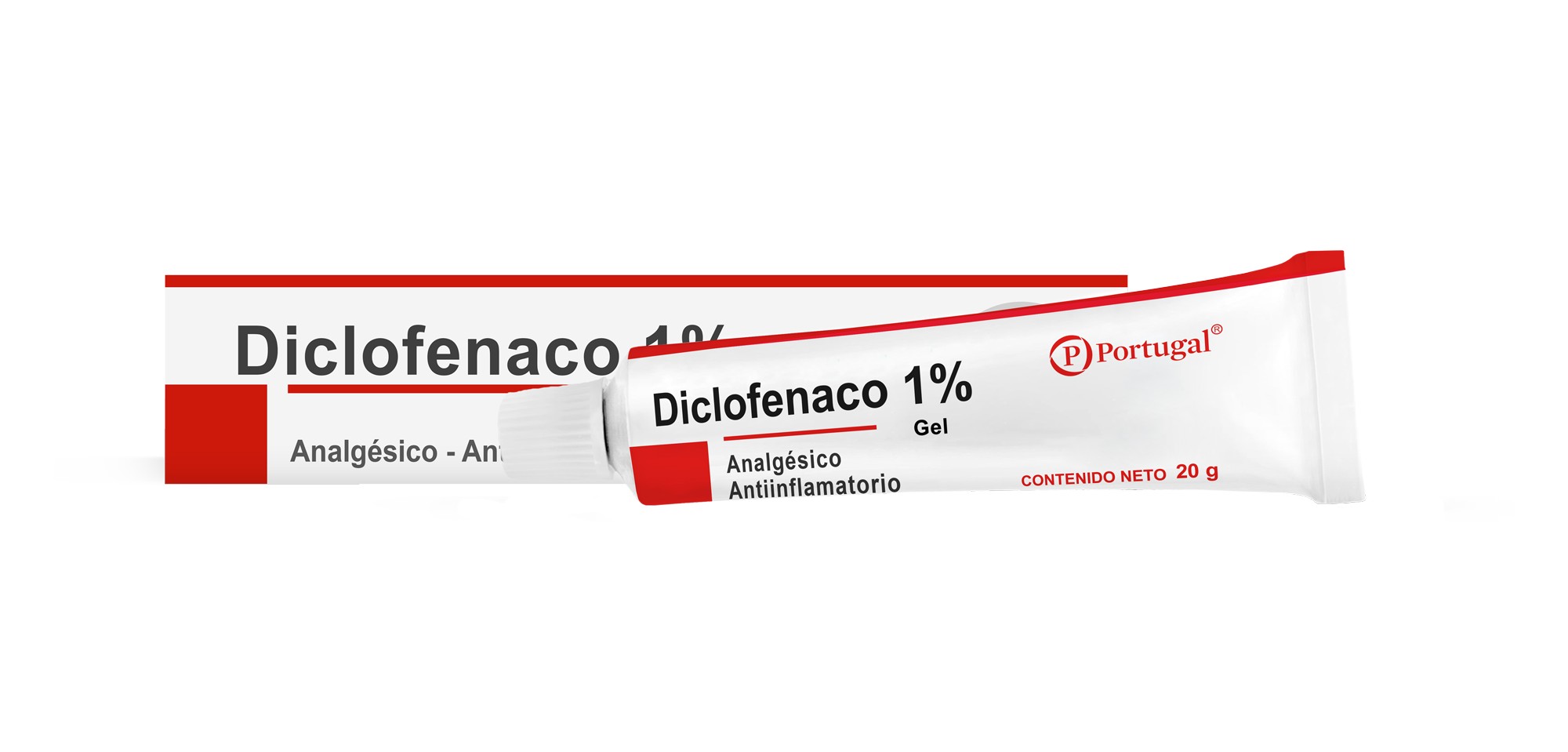 Diclofenaco 1% Gel - Tubo 20 G, , large image number null