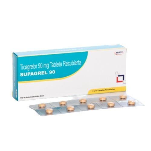 Supagrel 90 Mg - Caja 30 UN, , large image number null