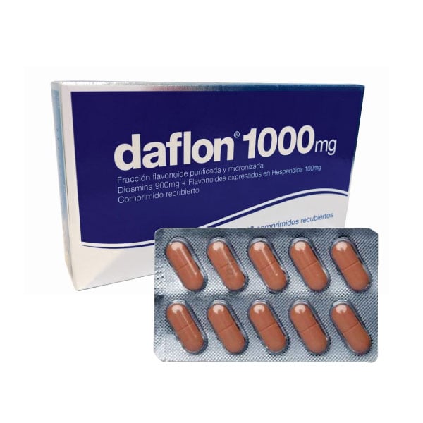 Daflon 1000 Mg Comprimido Recubierto image number null