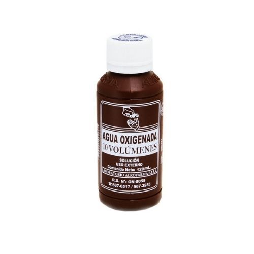 Agua Oxigenada 10 Vol  - Frasco 120Ml, , large image number null