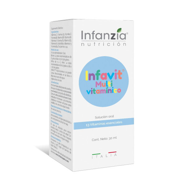 Infanzia Infavit Multivitam&iacute;nico Soluci&oacute;n Oral - Frasco 30 ML, , large image number null