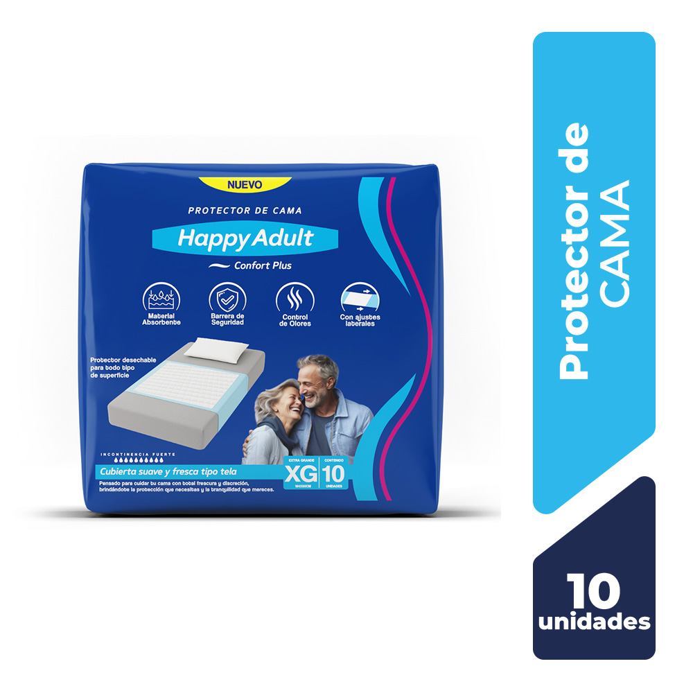 Happy Adult Protectores para Camas - Bolsa 10 UN, , large image number null