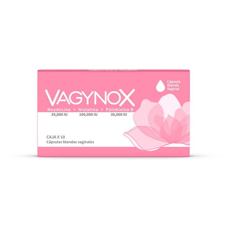 Vagynox C&aacute;psulas Blanda Vaginal - Caja 10 UN, , large image number null