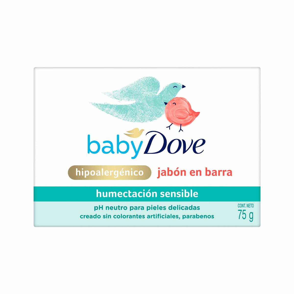 Jabon Dove Baby Sensible 75 G - Caja 1UN, , large image number null