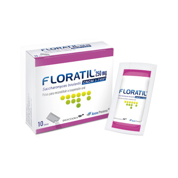 Floratil 250 Mg Polvo para Suspensi&oacute;n Oral - Sobre 1 UN, , large image number null