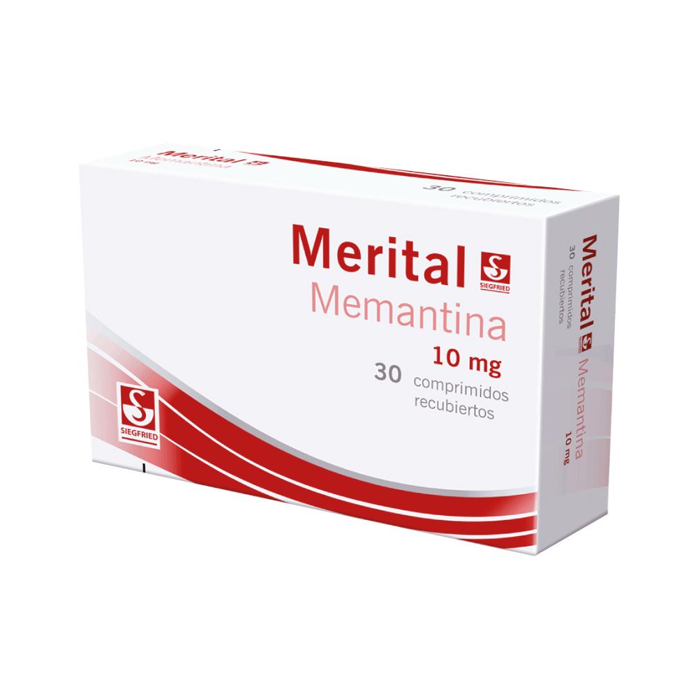 Merital 10 Mg Comprimido Recubierto - Caja 30 UN, , large image number null