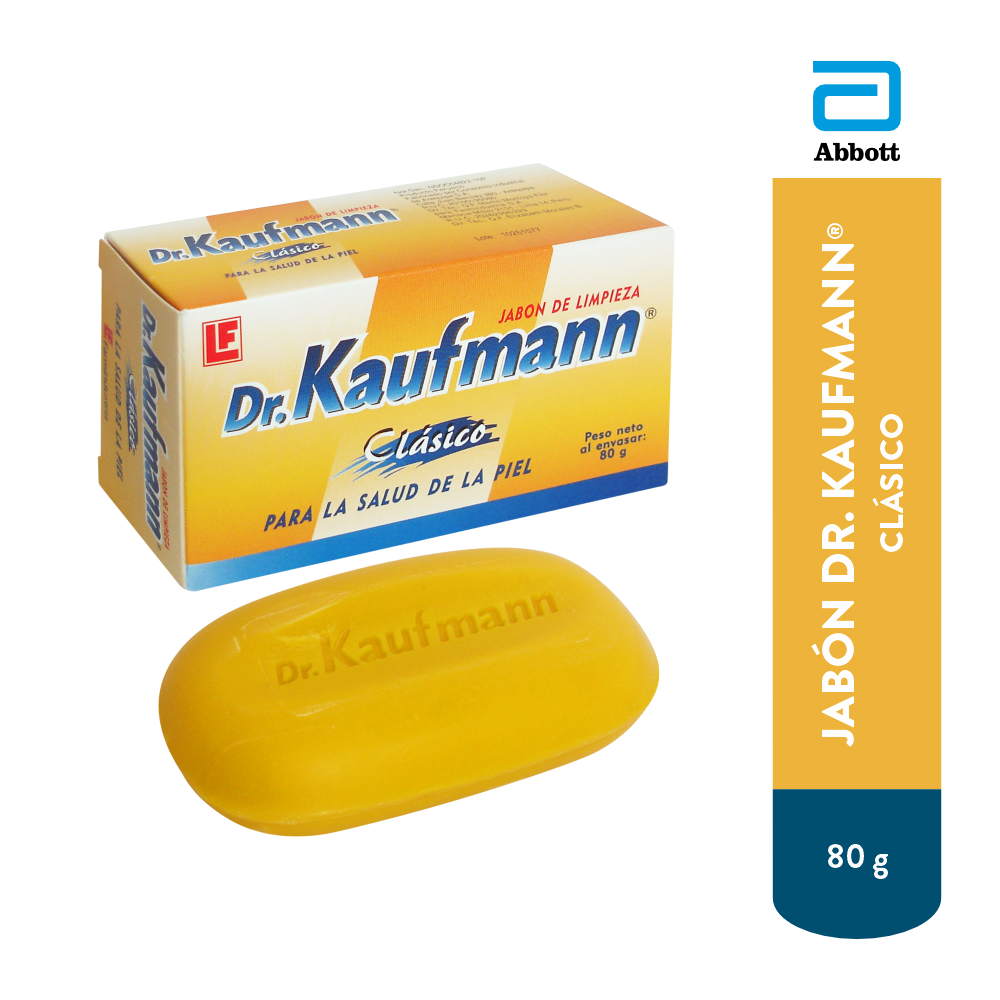Jab&oacute;n Dr. Kaufmann Cl&aacute;sico - Barra 80 G, , large image number null