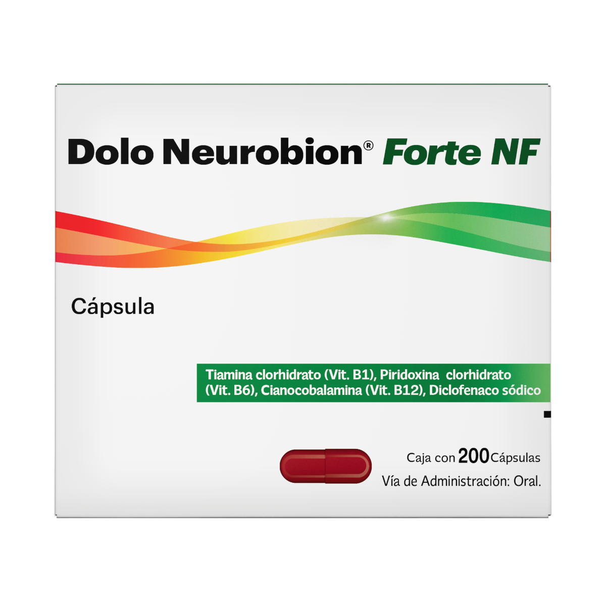Dolo Neurobion Forte NF C&aacute;psulas - Bl&iacute;ster 4 UN, , large image number null