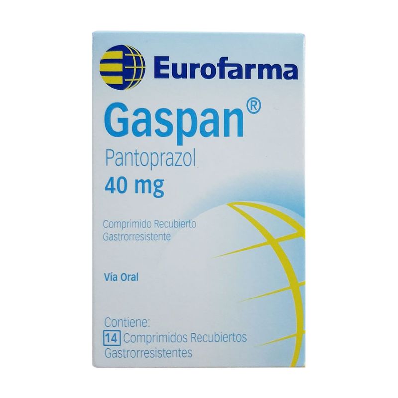 Gaspan 40 Mg Comprimido - Caja 14 UN, , large image number null