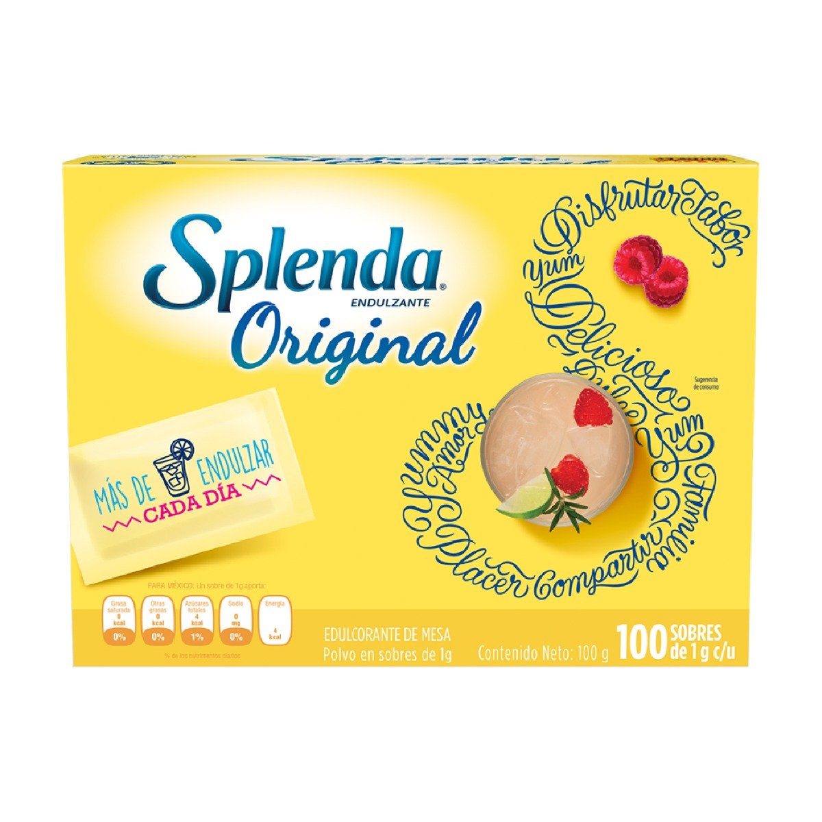 Splenda Original - Caja 100 UN, , large image number null