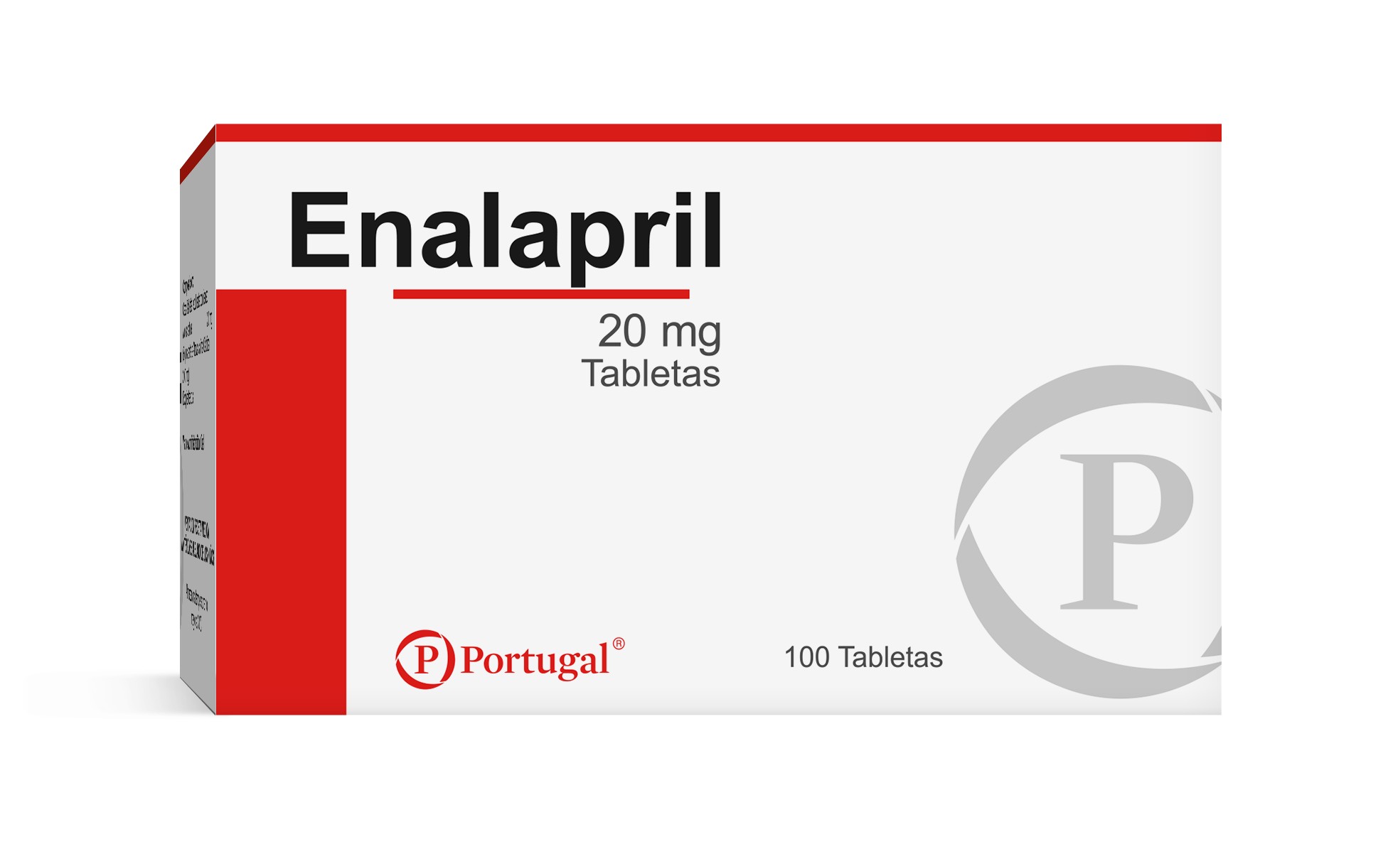 Enalapril 20 Mg Tableta - Caja 100 UN, , large image number null