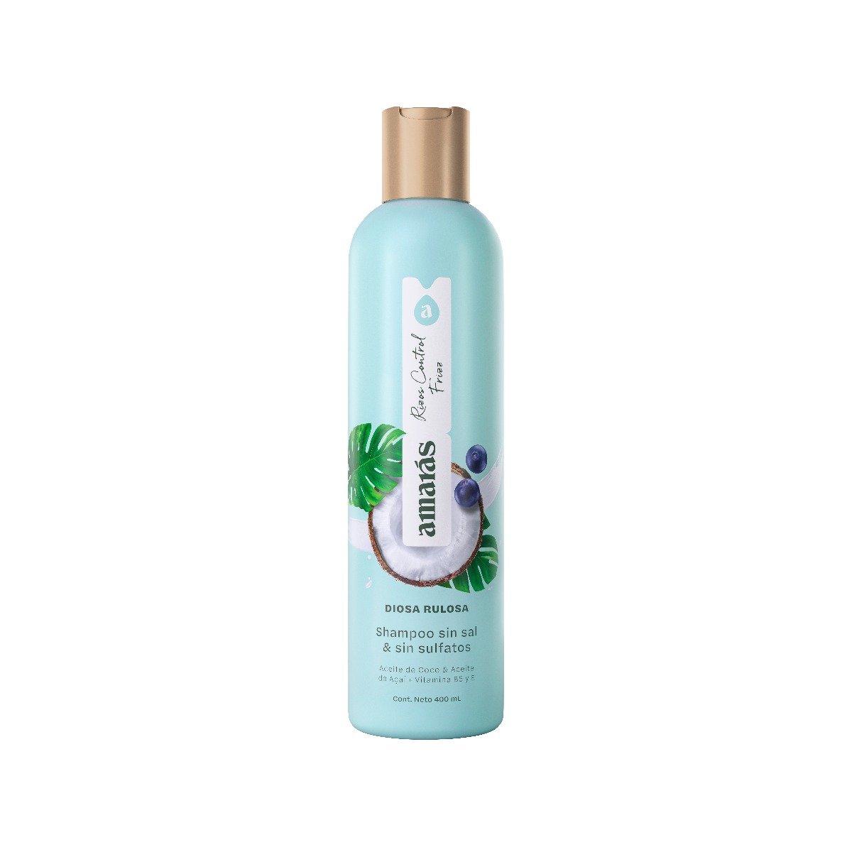 Amar&aacute;s Shampoo Rizos - Frasco 400 ML, , large image number null