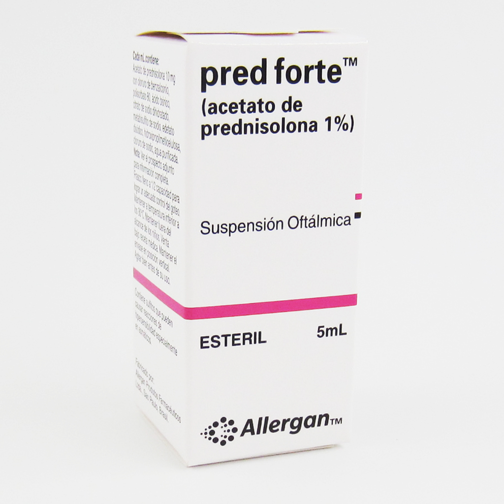 Pred Forte 1% Suspensi&oacute;n Oft&aacute;lmica - Frasco 5 ML, , large image number null