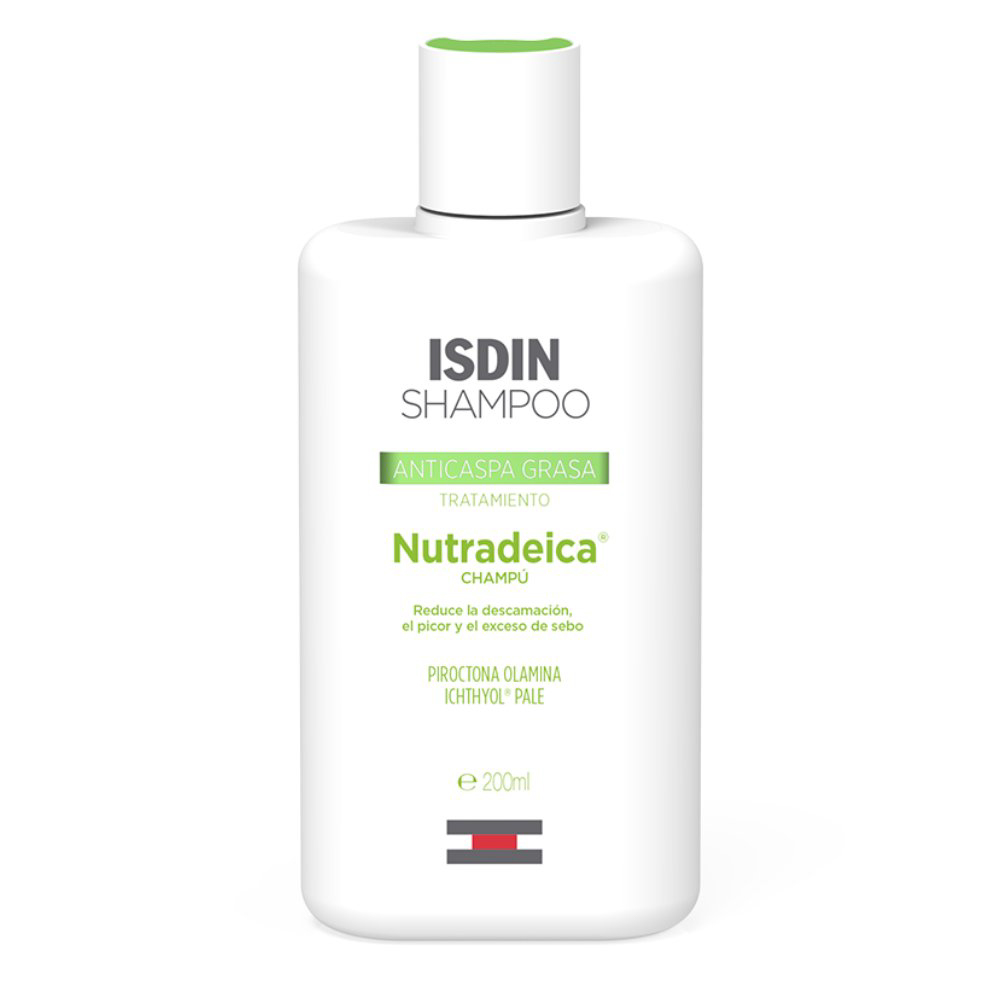 Isdin Nutradeica Shampoo Anticaspa Grasa - Frasco 200 ML, , large image number null