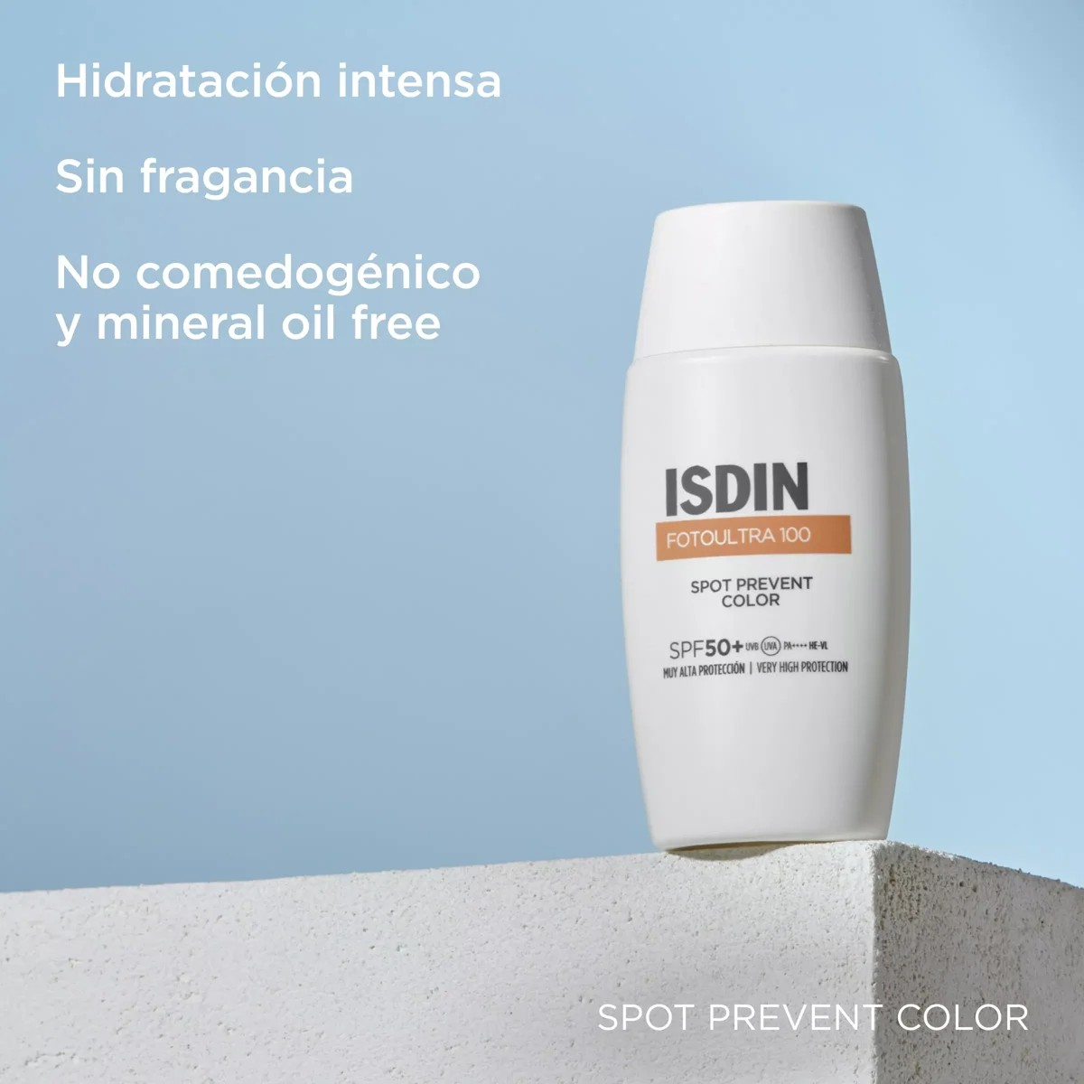Isdin Fotoultra 100 Spot Prevent Color SPF 50+ - Frasco 50 ML, , large image number null
