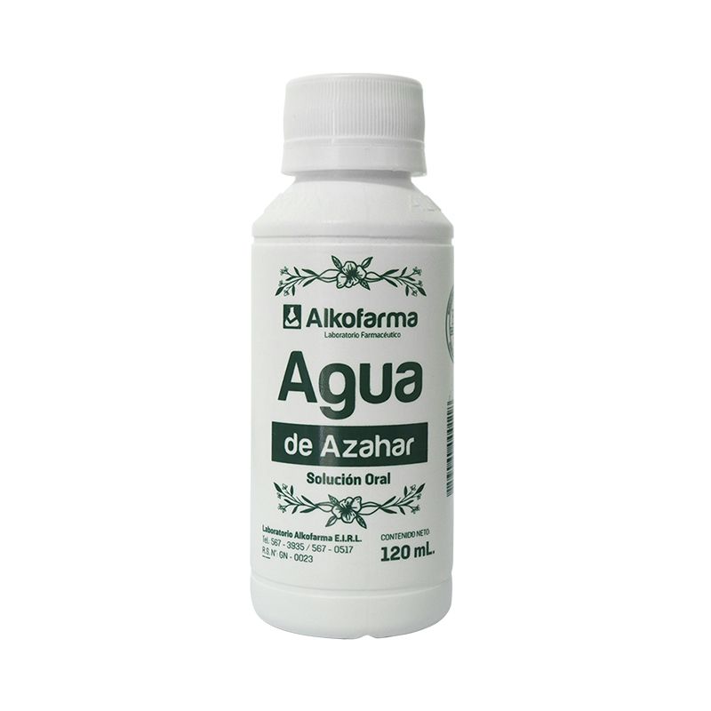 Agua de Azahar Alkofarma - Frasco 120 ML, , large image number null