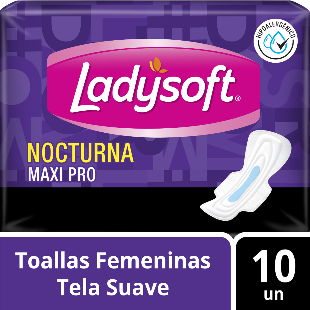 Ladysoft Nocturna Maxi Pro - Bolsa 10 UN, , large image number null