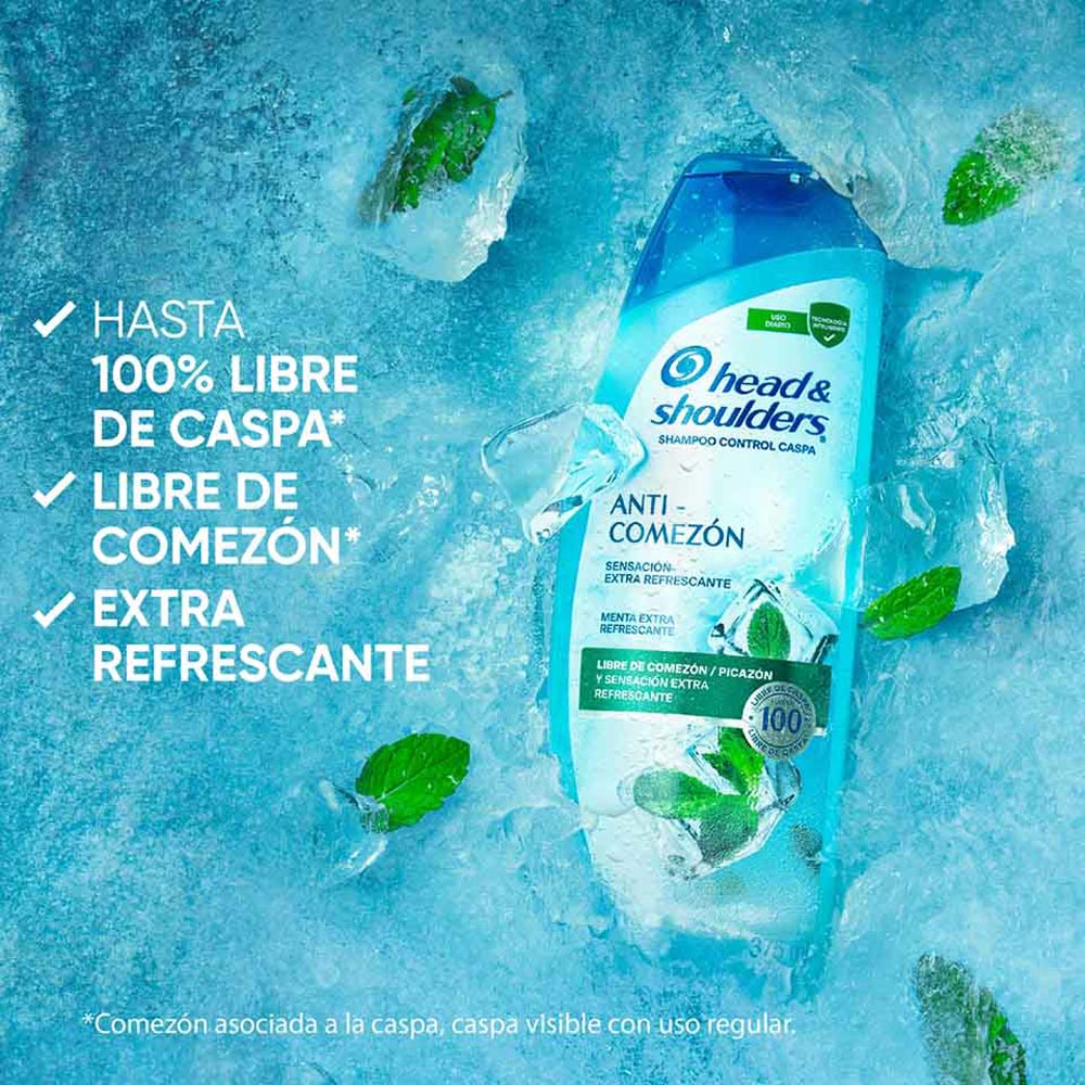 Shampoo Head & Shoulders Anti-Comez&oacute;n - Frasco 375 ML, , large image number null