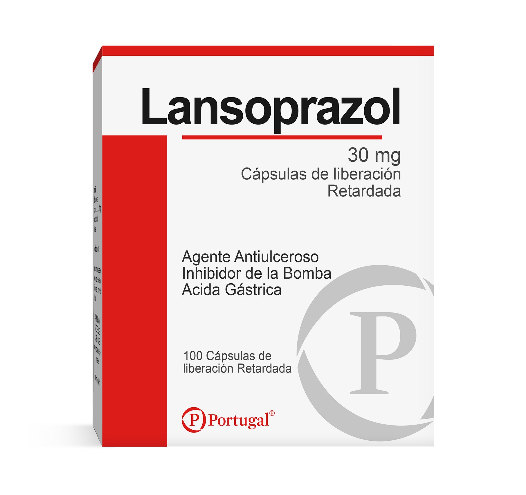 Lansoprazol 30 Mg C&aacute;psulas - Caja 100 UN, , large image number null