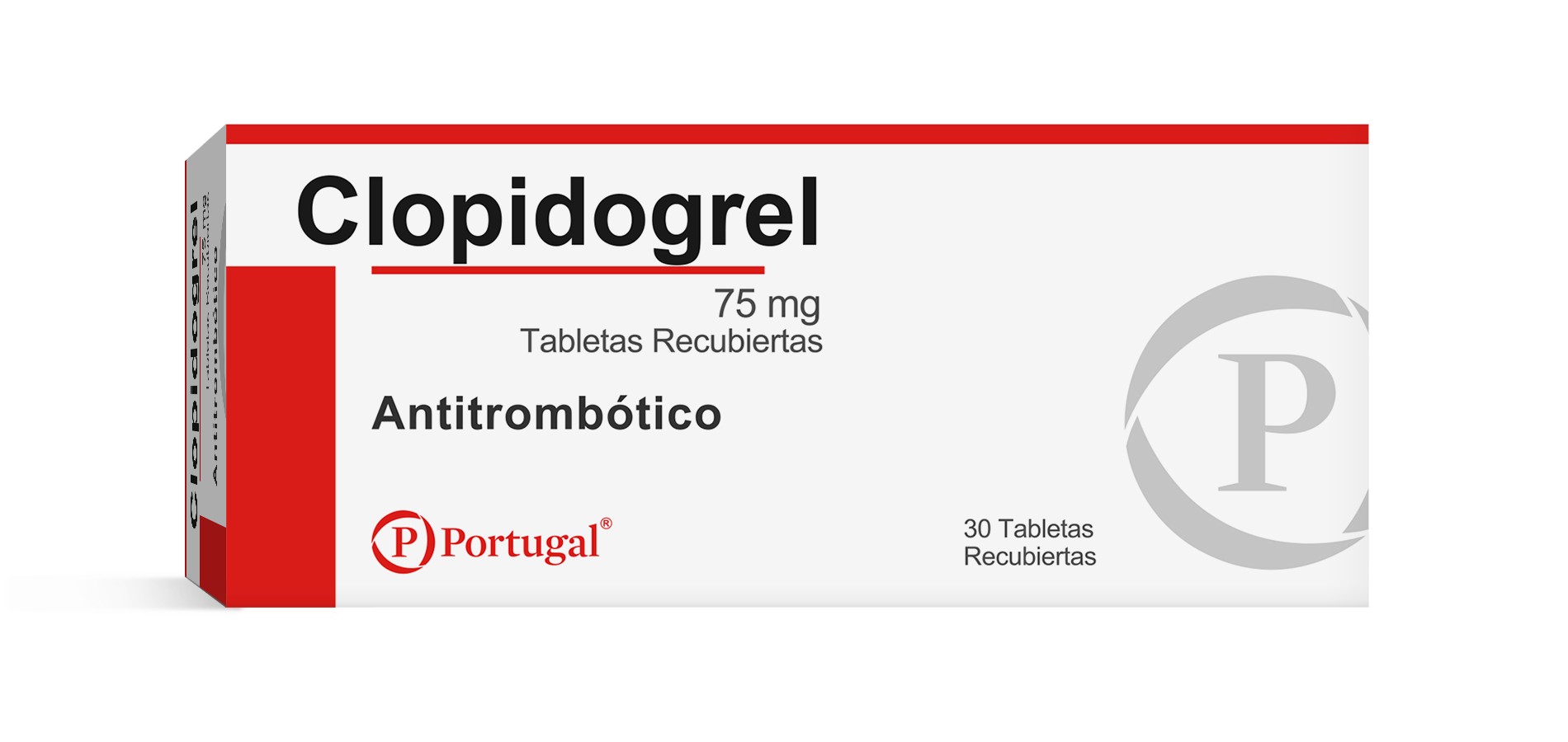 Clopidogrel 75 Mg Comprimidos - Caja 30 UN, , large image number null