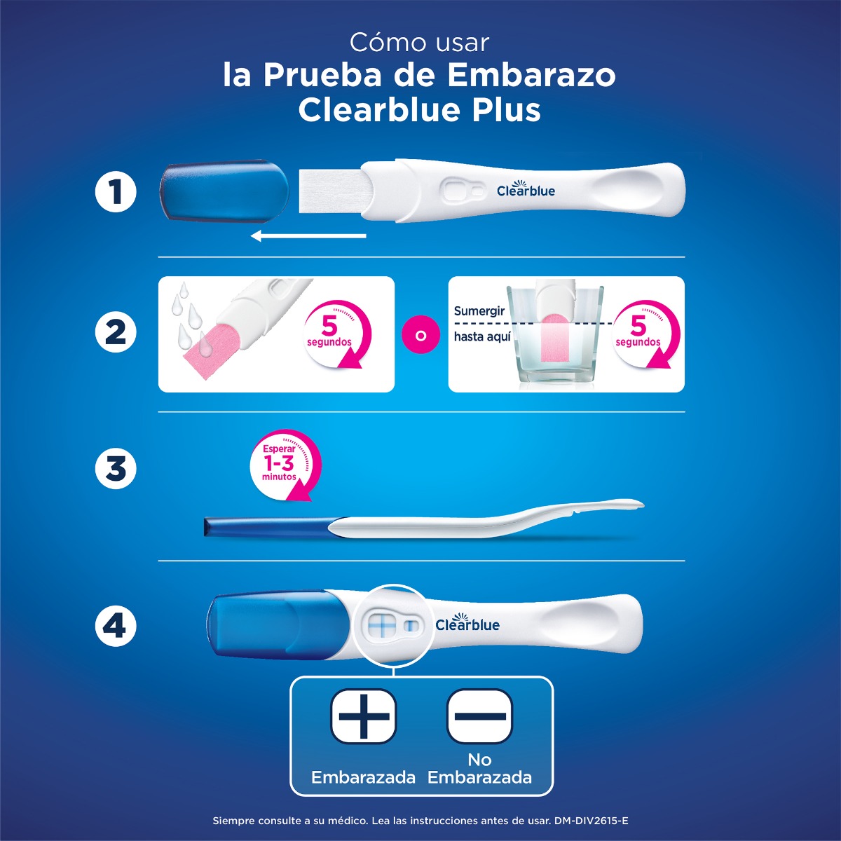 Clearblue Plus Test Embarazo - Caja 1 UN, , large image number null