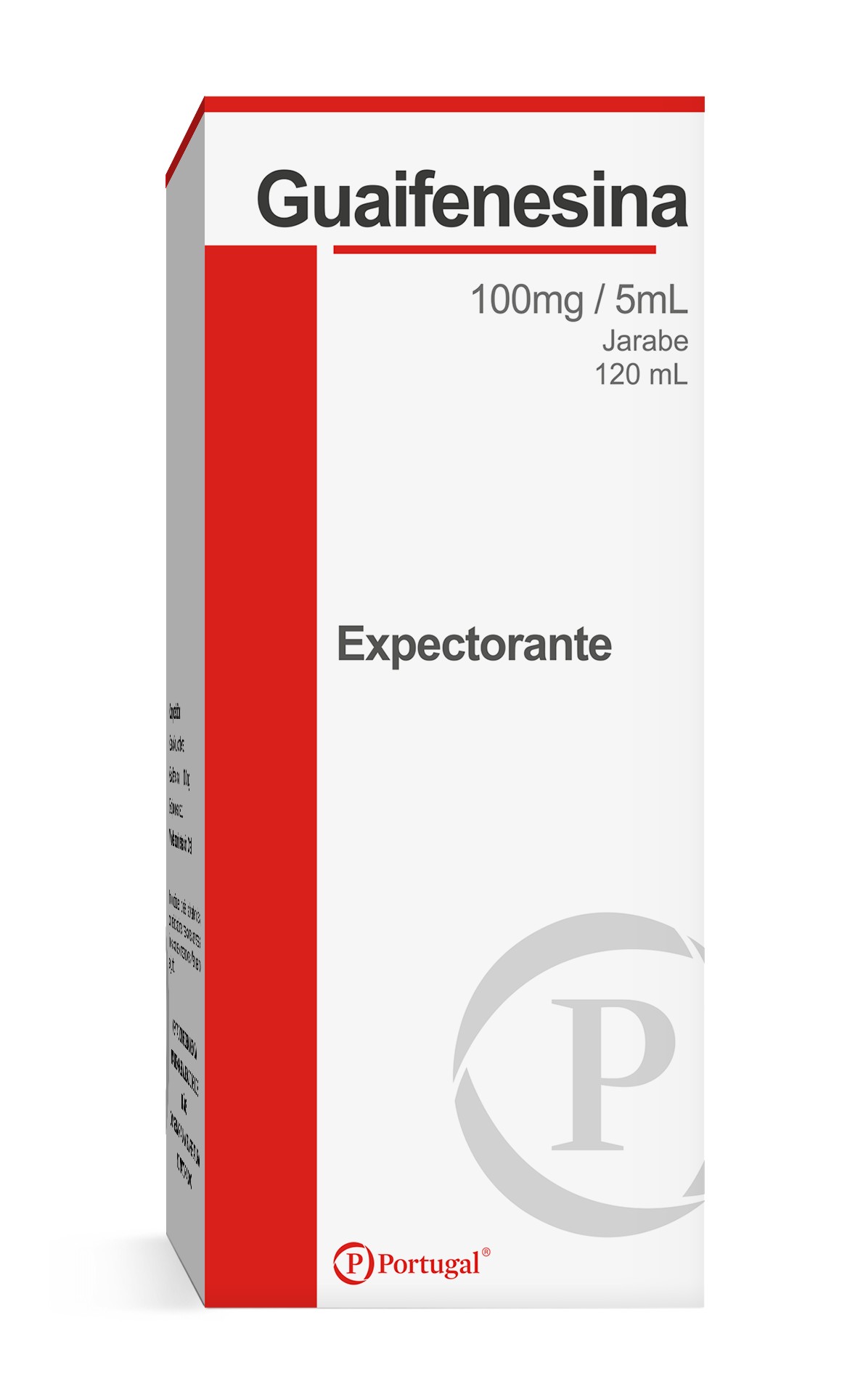 Guaifenesina PTG 100mg/5mL Soluci&oacute;n Oral - Frasco 120 ML, , large image number null