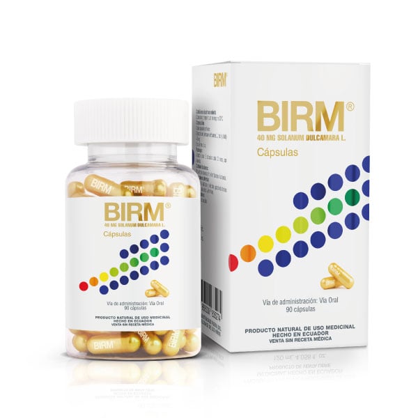 Birm 40mg - Frasco 90 cápsulas