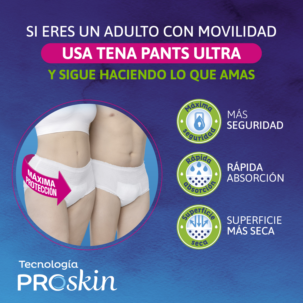 Tena Pants Ultra Talla M - Bolsa 20 UN, , large image number null